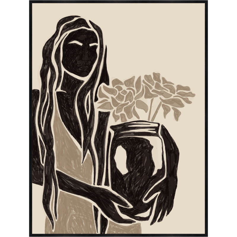 Girl with Vase