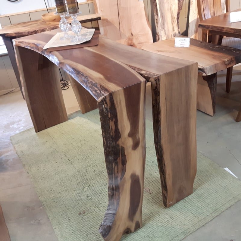 Pub Height Waterfall Table