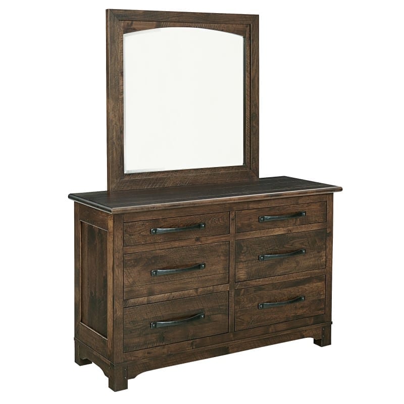Farmhouse dresser 6drw FHMR40 mirror