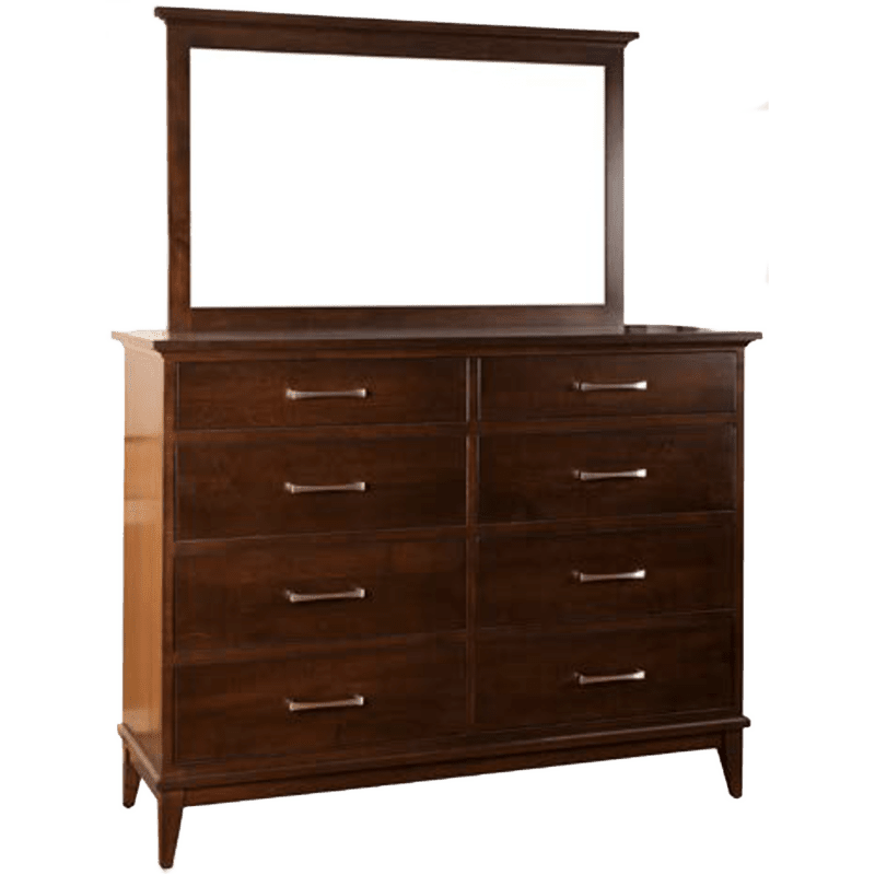 Courtland Tall Dresser and Mirror