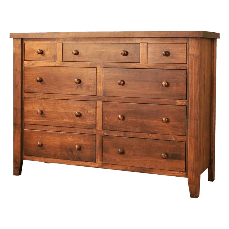Farmhouse 9 drawer dresser