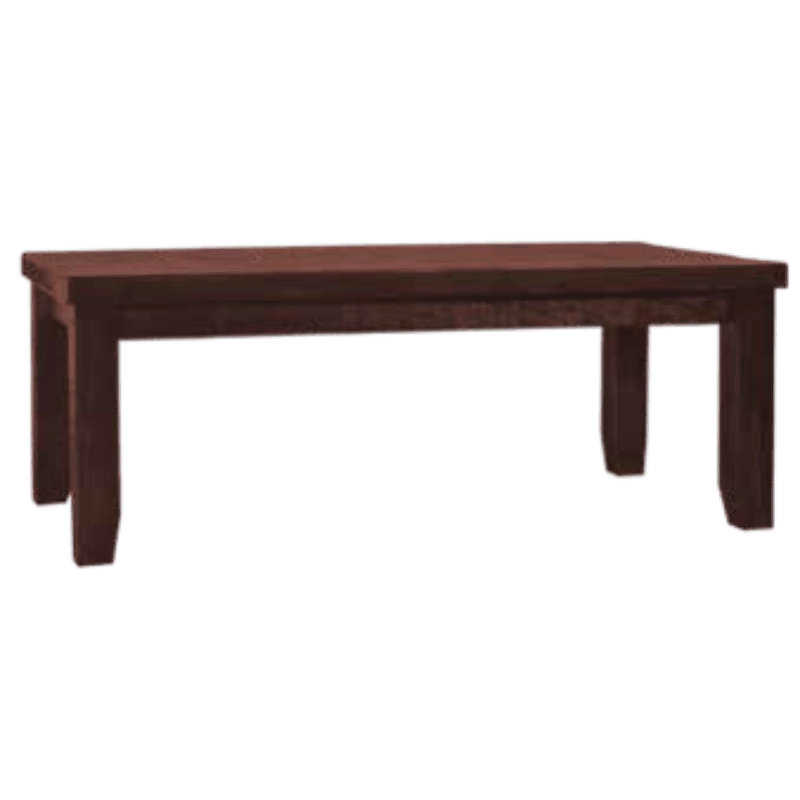 Farmhouse coffee table no shelf