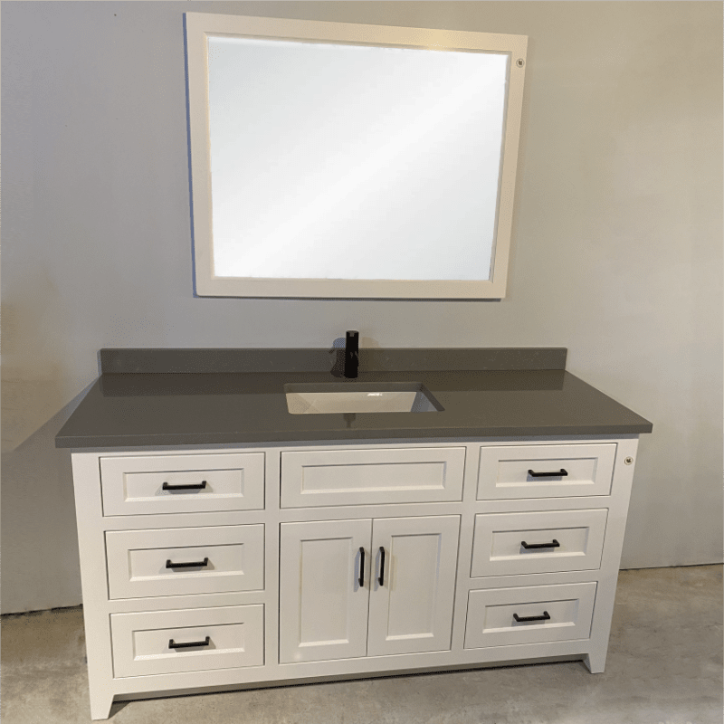 Vanity and mirror