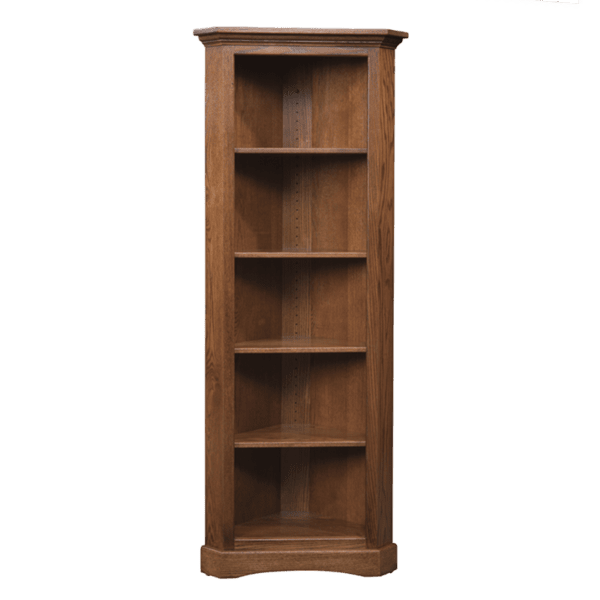 6' Chimney Corner Bookcase – Country Charm Mennonite Furniture