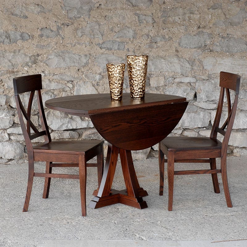 Eiffel Table with Single X Chairs