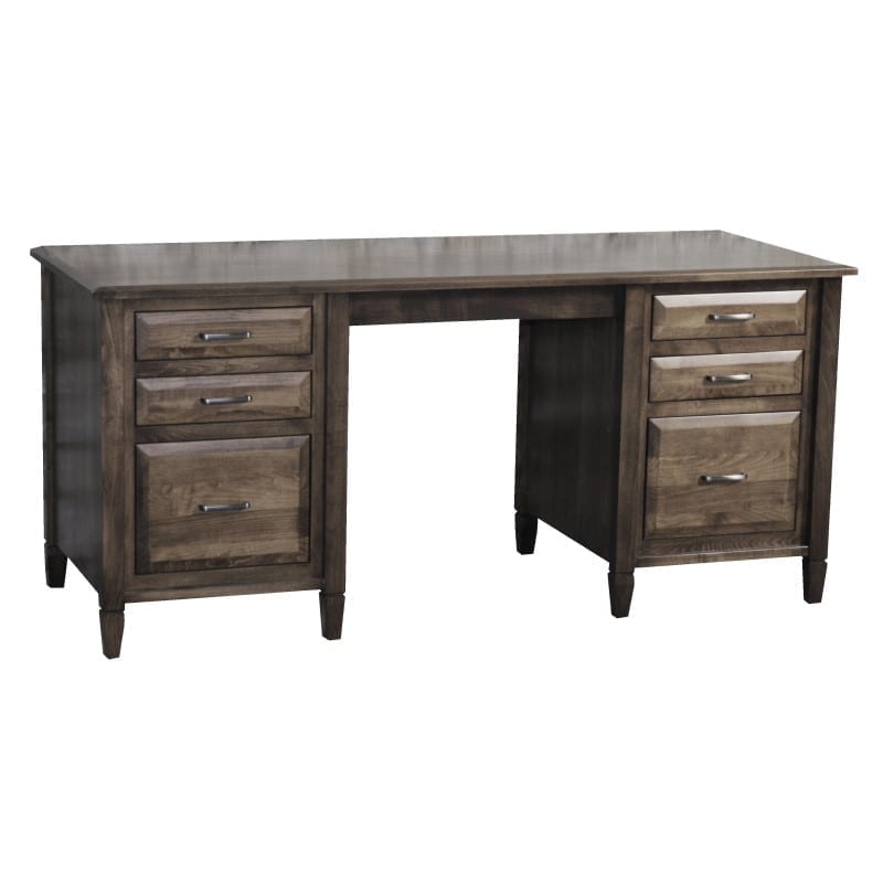 Rocky Mountain Highlights Desk 6 Drawers