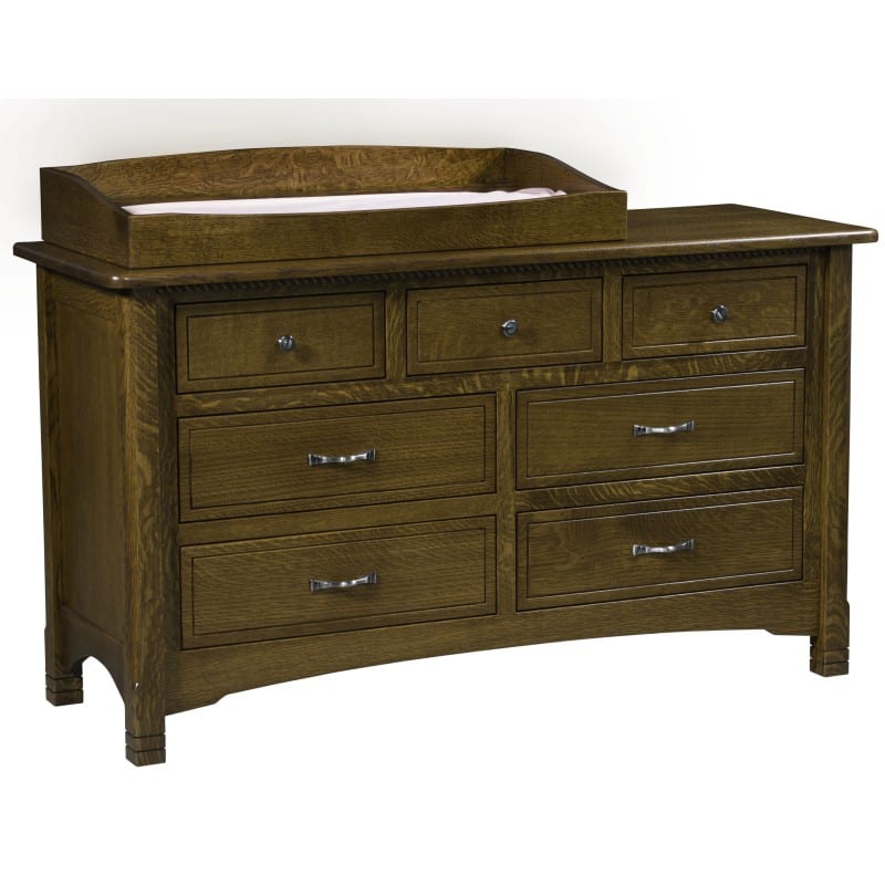 707 West Lake 7 Drawer Dresser with