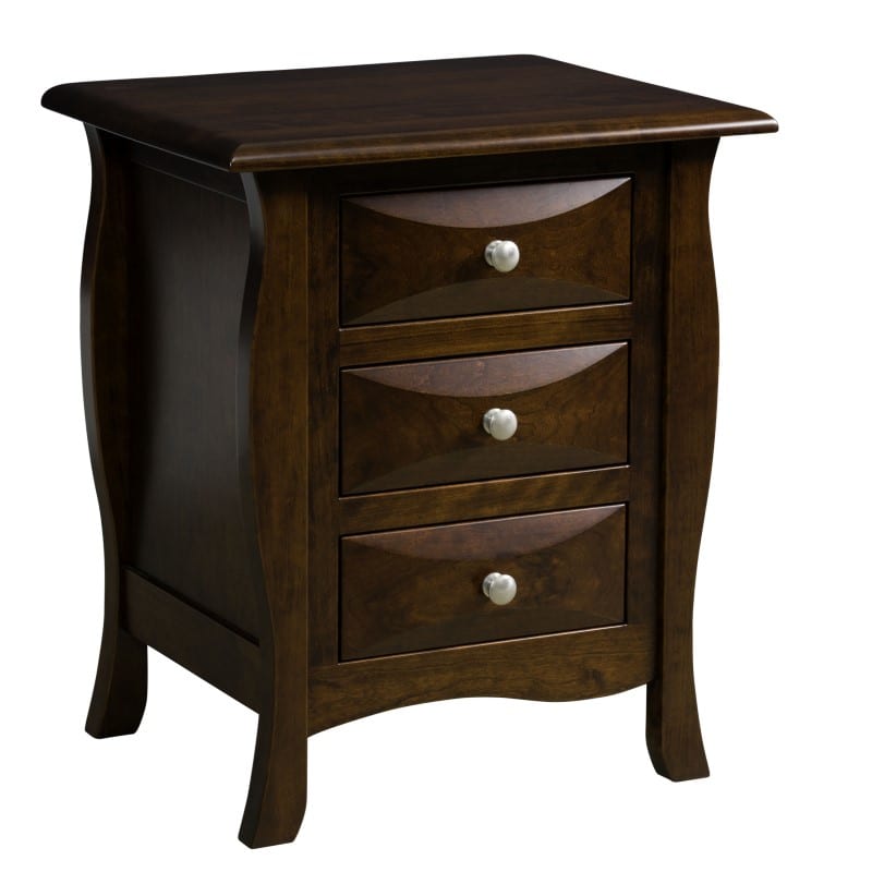 Cayman 3 Drawer Night Stand 8831