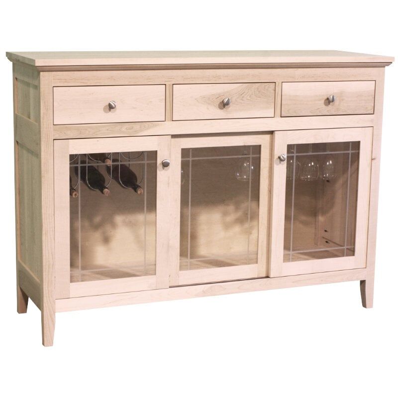 Monterey buffet with sliding doors