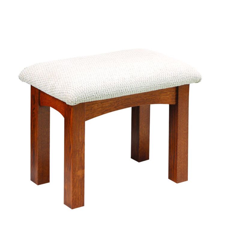 large Mission Vanity stool
