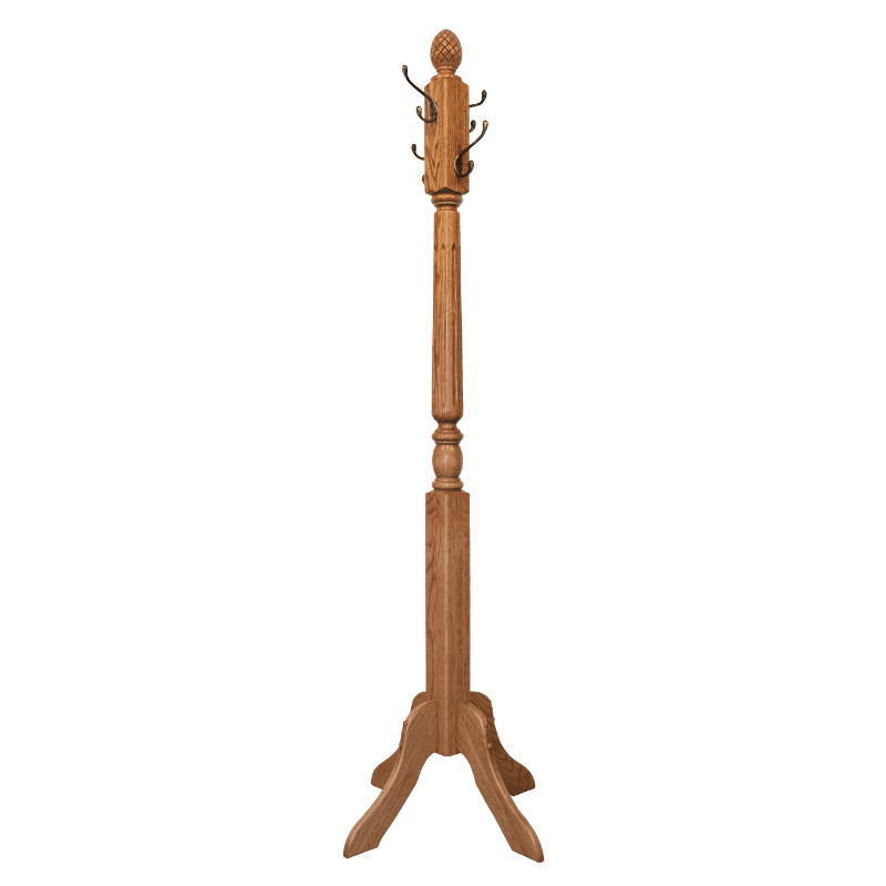 Fluted Hall Tree
