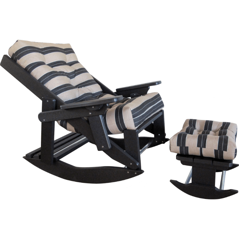 Siesta Premium Comfort Rocker Recliner and Rocking Foot rest
